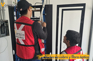 Redes de cobre y fibra optica
